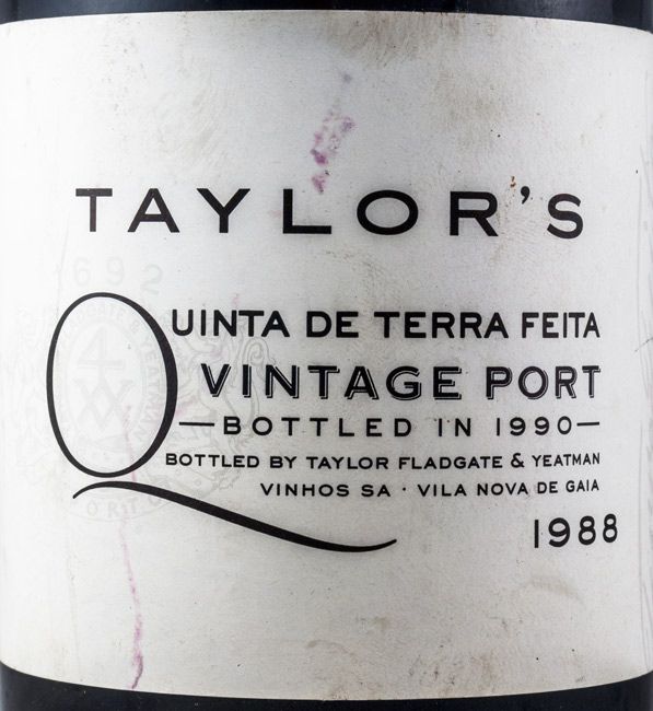 1988 Taylor´s Quinta de Terra Feita Vintage Porto