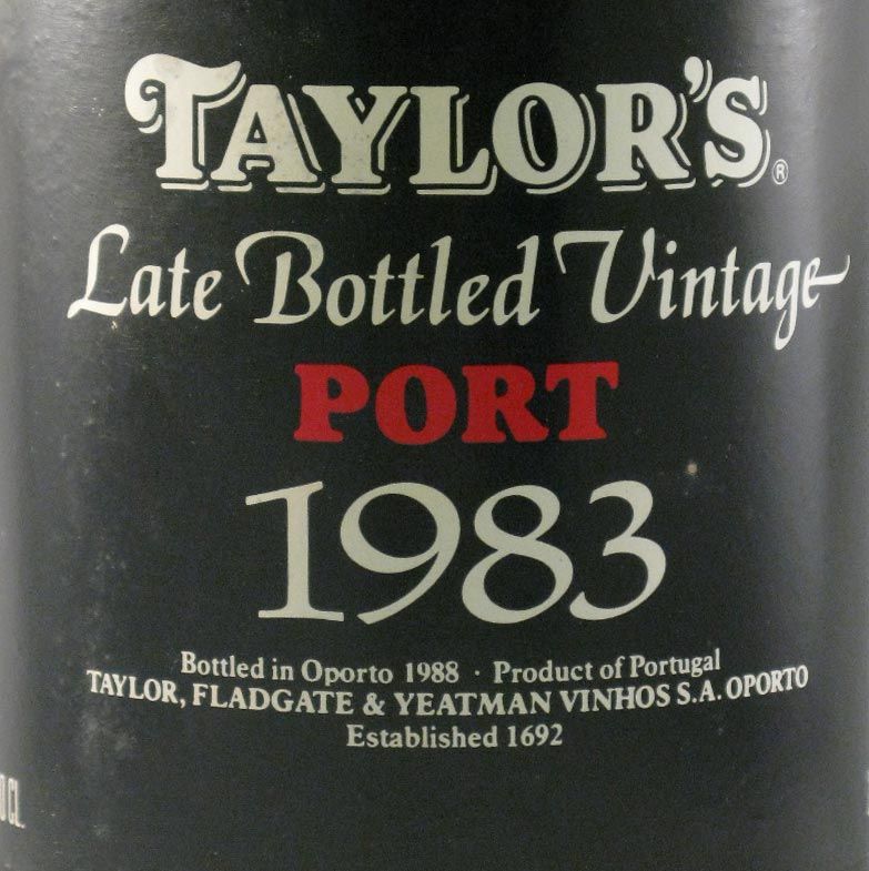 1983 Taylor's LBV Port 1.5L