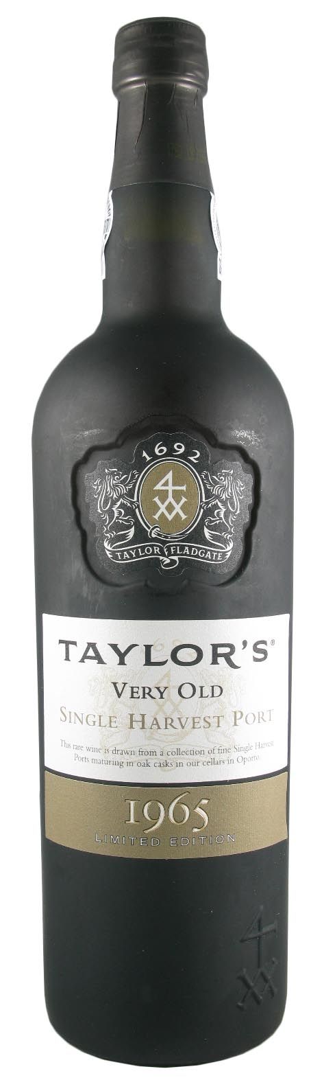 1965 Taylor's Very Old Single Harvest Limited Edition Port