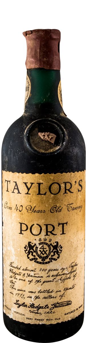 Taylor's +40 years Port (bottled in 1972)