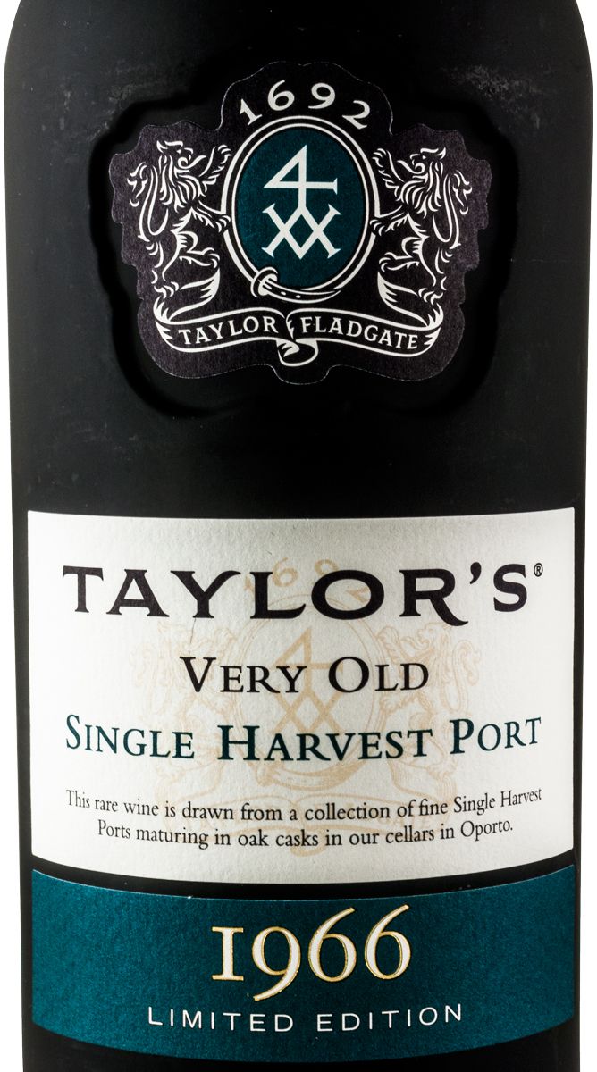 1966 Taylor's Very Old Single Harvest Limited Edition Port