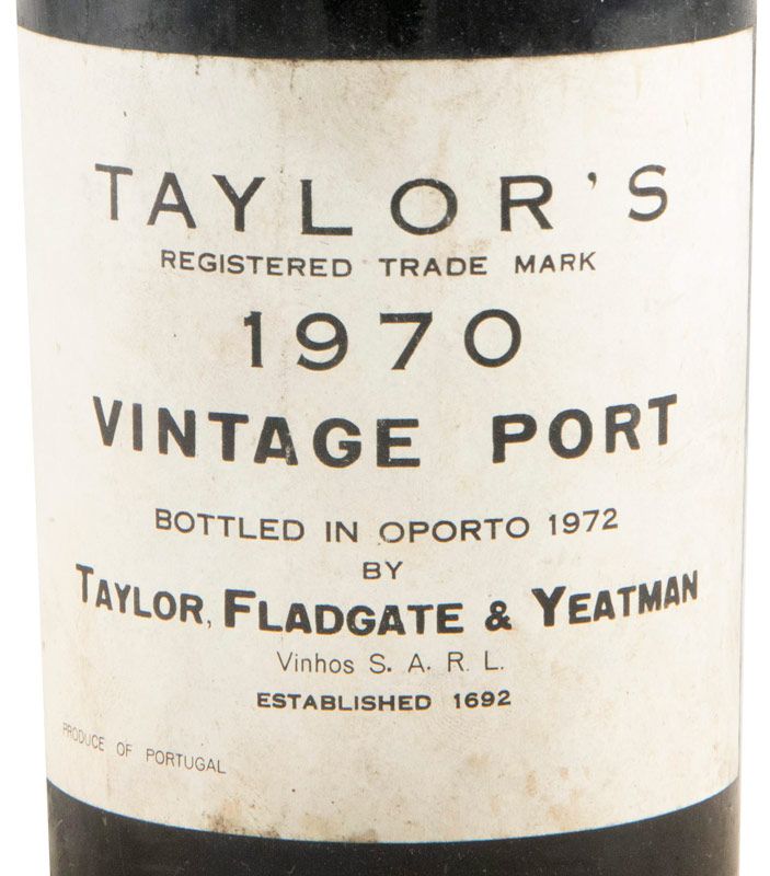 1970 Taylor's Vintage Port