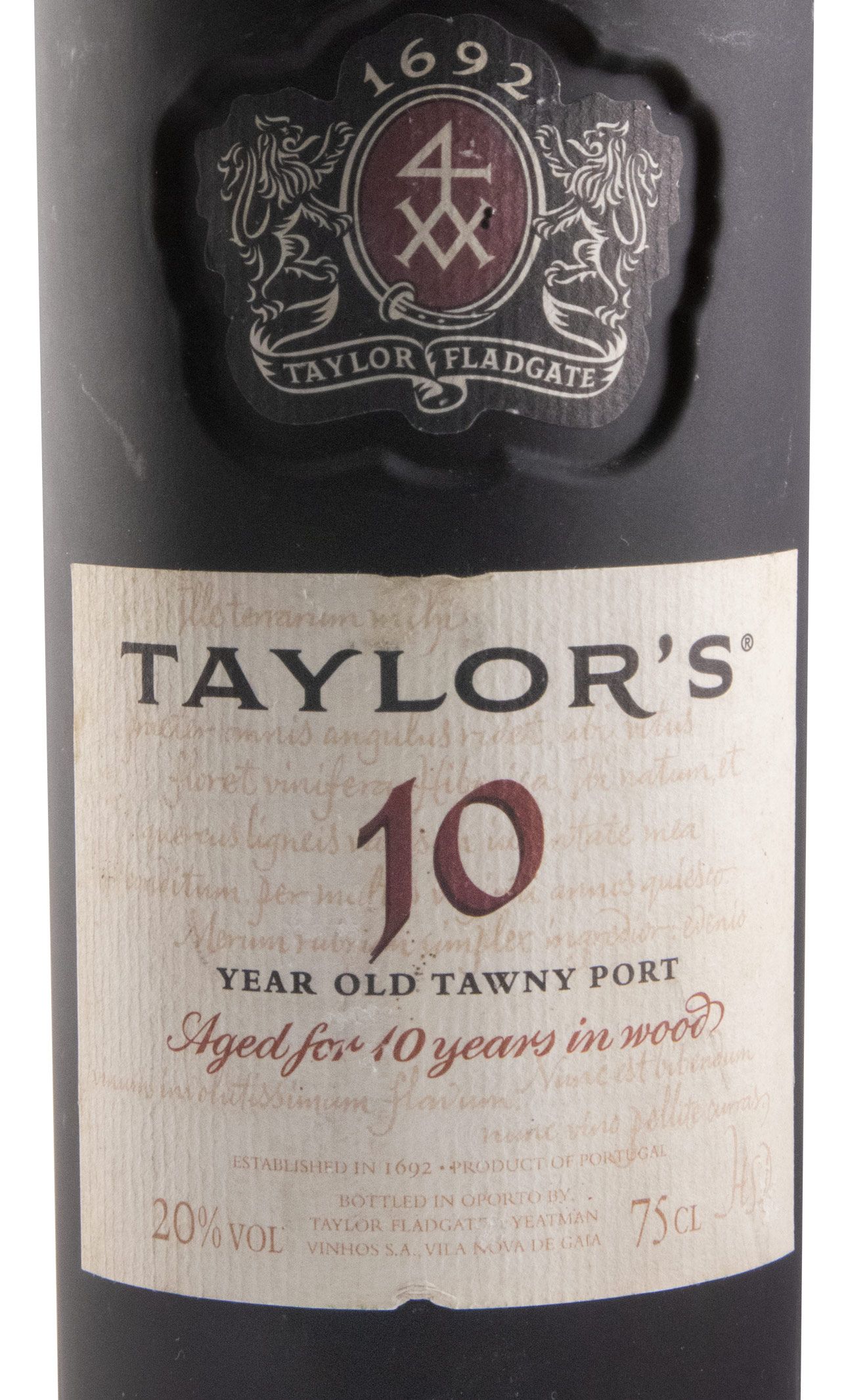 Taylor's 10 years Port (bottled in 2000)