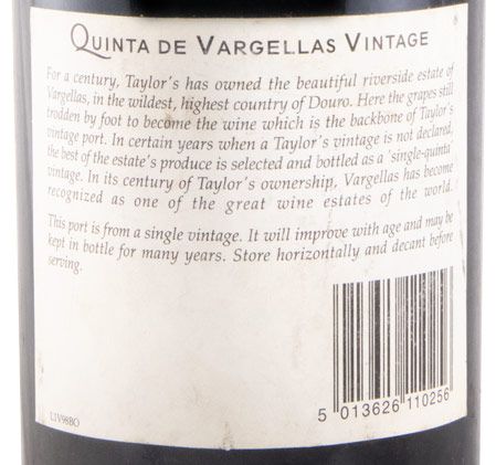 1998 Taylor's Quinta de Vargellas Vintage Porto