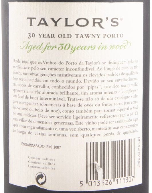 Taylor's 30 anos Porto (engarrafamento em 2007)