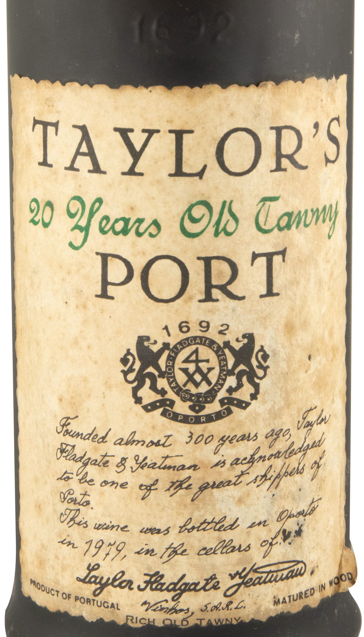 Taylor's 20 years Port (bottled in 1979)