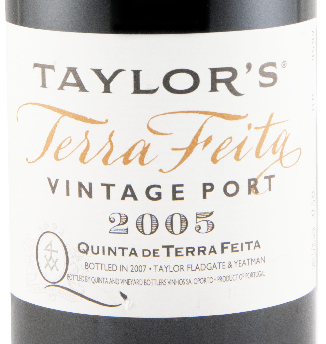 2005 Taylor's Quinta de Terra Feita Vintage Port 37.5cl