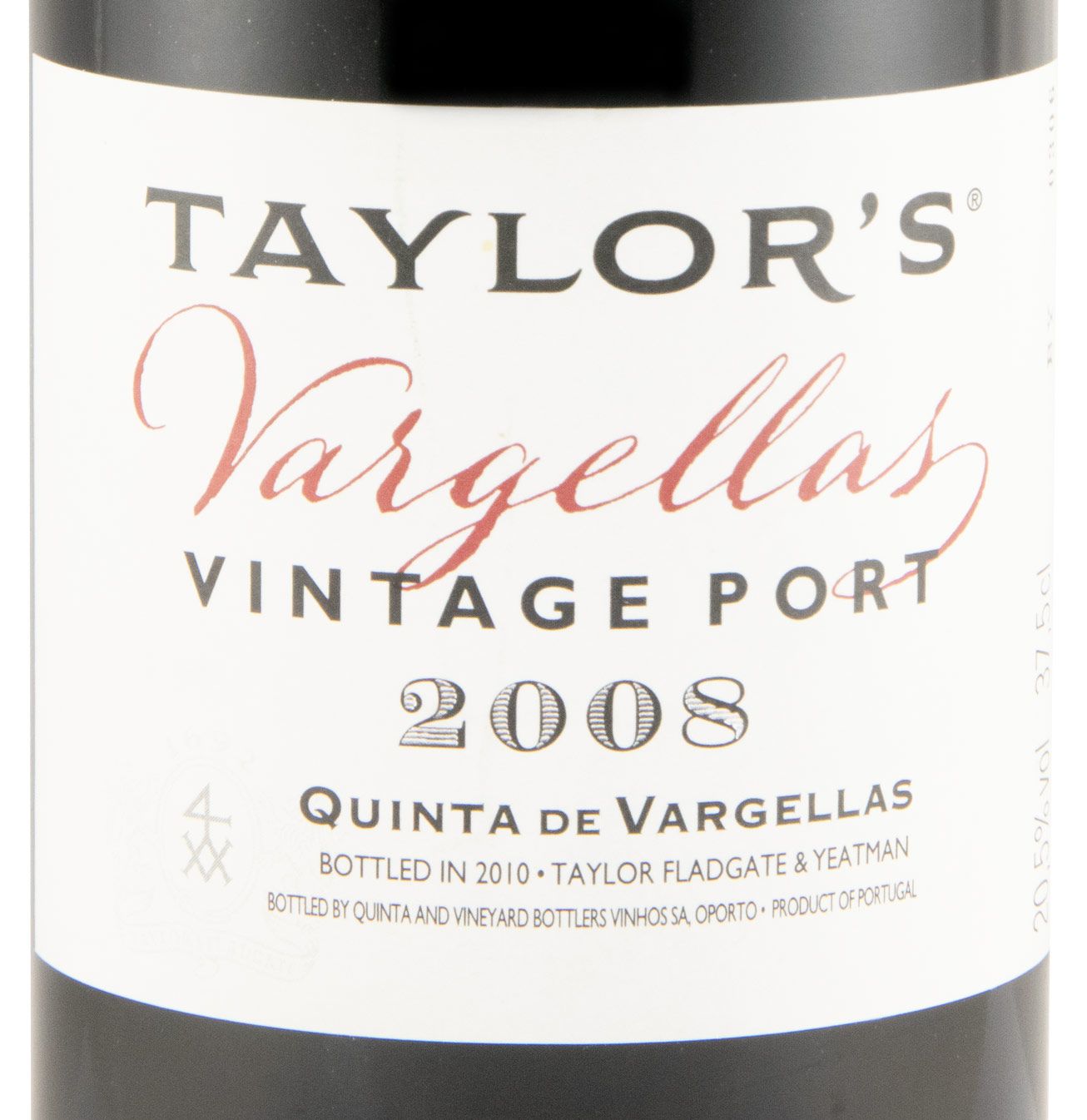 2008 Taylor's Quinta de Vargellas Vintage Port 37.5cl