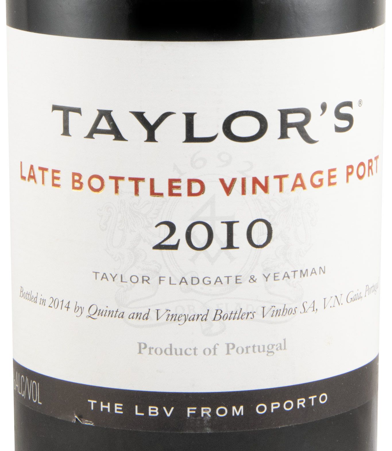 2010 Taylor's LBV Port