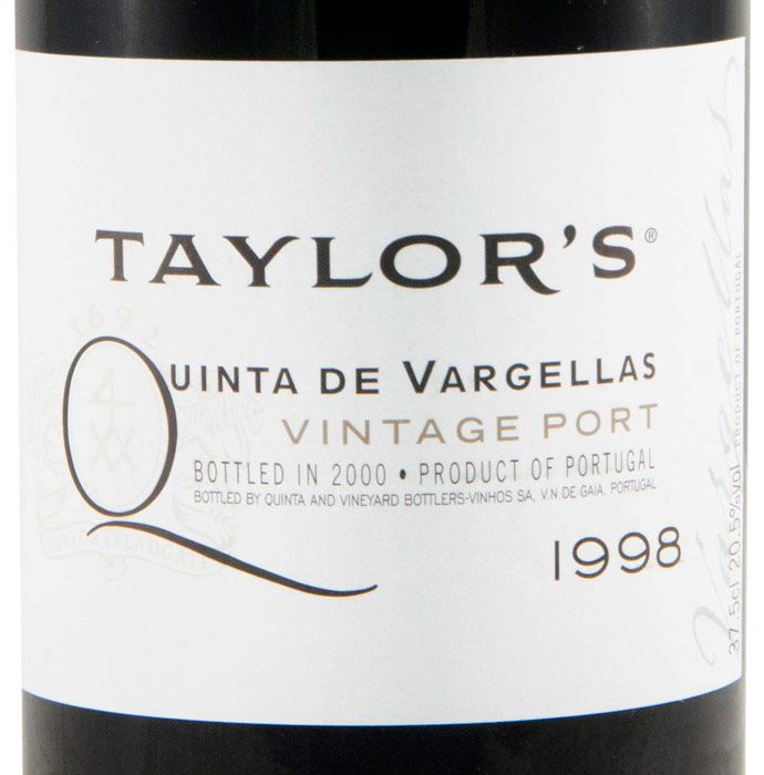 1998 Taylor's Quinta de Vargellas Vintage Porto 37,5cl