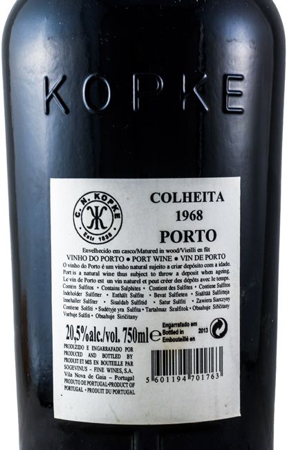 1968 Kopke Colheita Porto