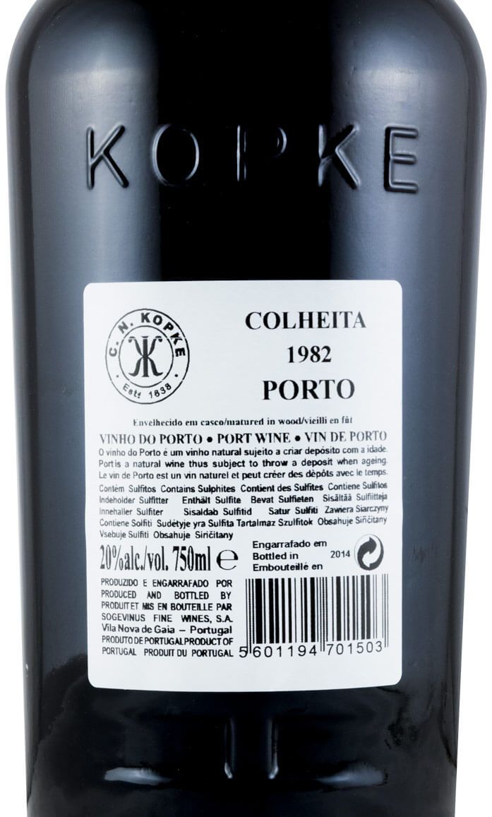 1982 Kopke Colheita Porto