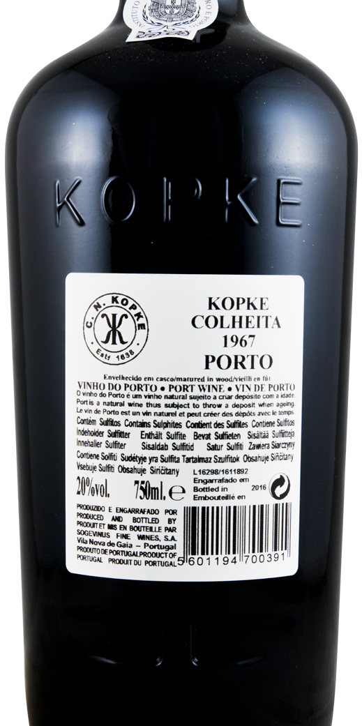 1967 Kopke Colheita Porto