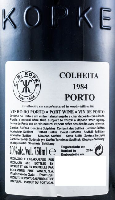 1984 Kopke Colheita Porto