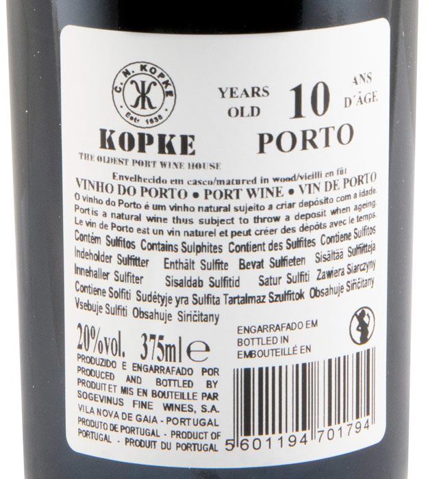 Kopke 10 years Port 37.5cl