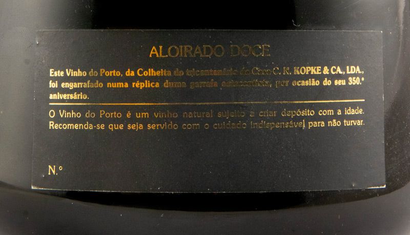 1938 Kopke Colheita Decanter Porto