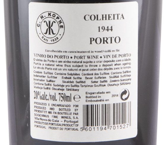 1944 Kopke Colheita Port