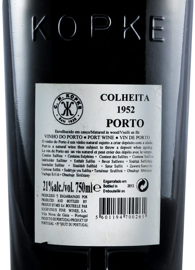 1952 Kopke Colheita Porto