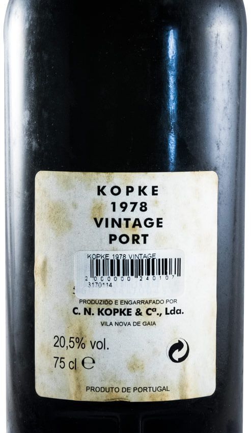 1978 Kopke Vintage Porto