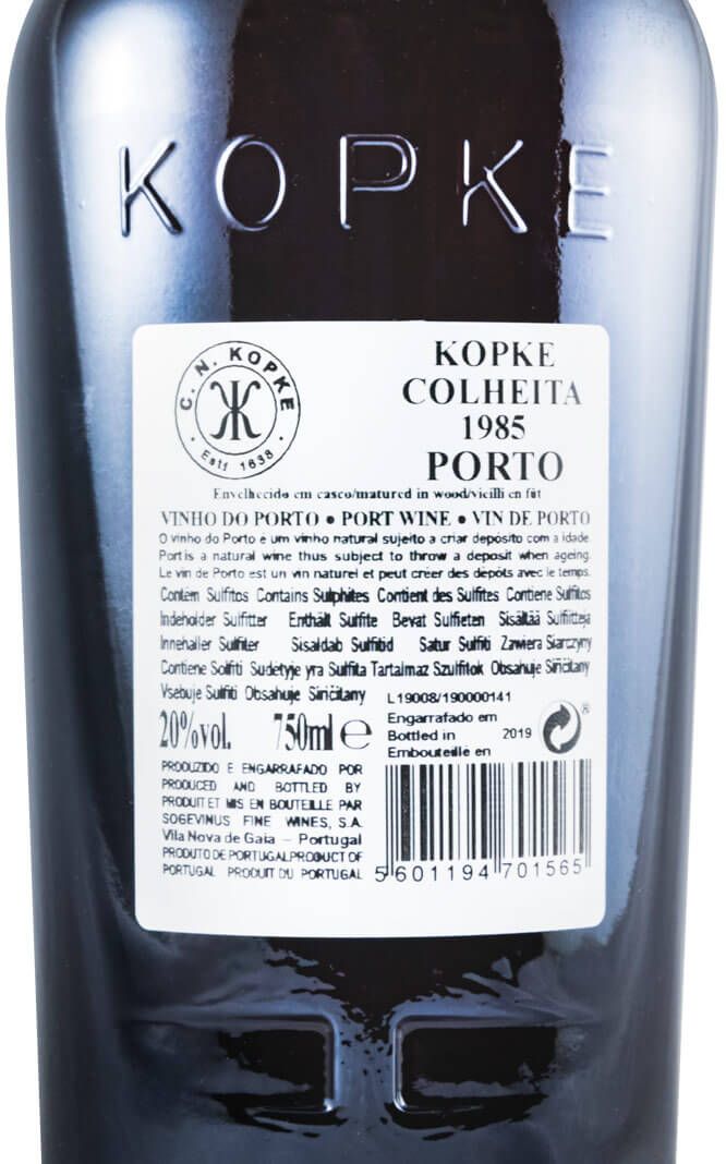 1985 Kopke Colheita Porto