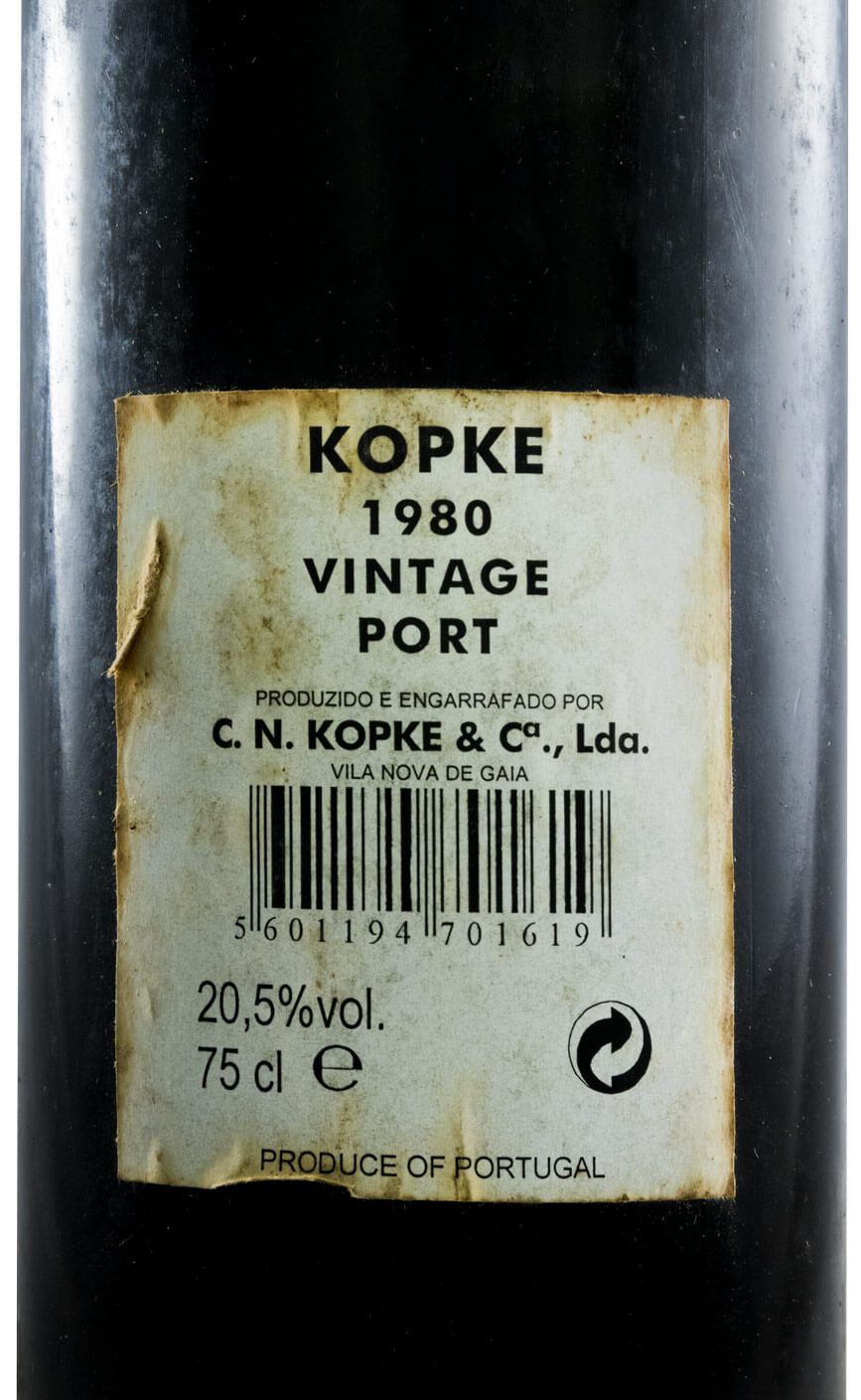 1980 Kopke Vintage Porto