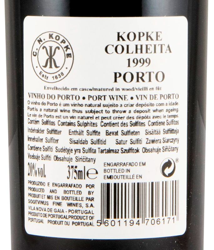 1999 Kopke Colheita Port 37.5cl