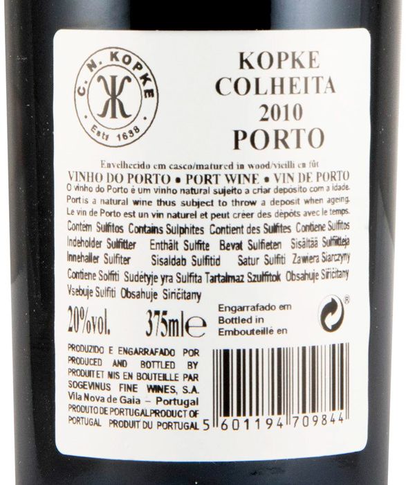 2010 Kopke Colheita Porto 37,5cl