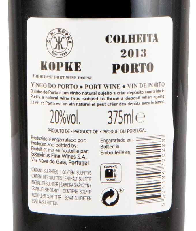 2013 Kopke Colheita Port 37.5cl