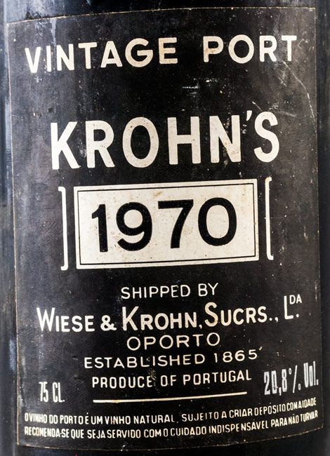 1970 Krohn Vintage Porto