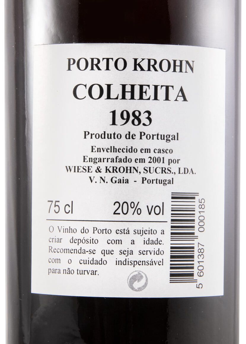 1983 Krohn Colheita Port