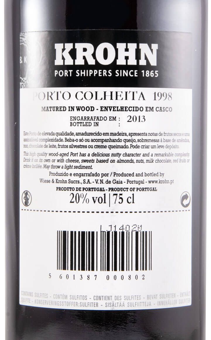 1998 Krohn Colheita Porto