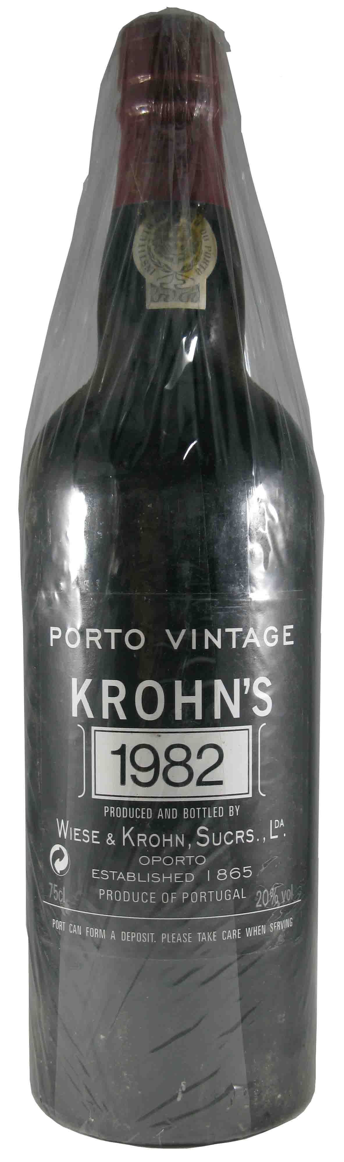 1982 Krohn Vintage Port