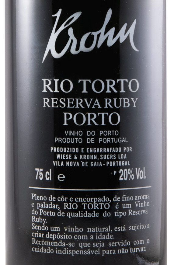 Krohn Ruby Reserva Rio Torto Port
