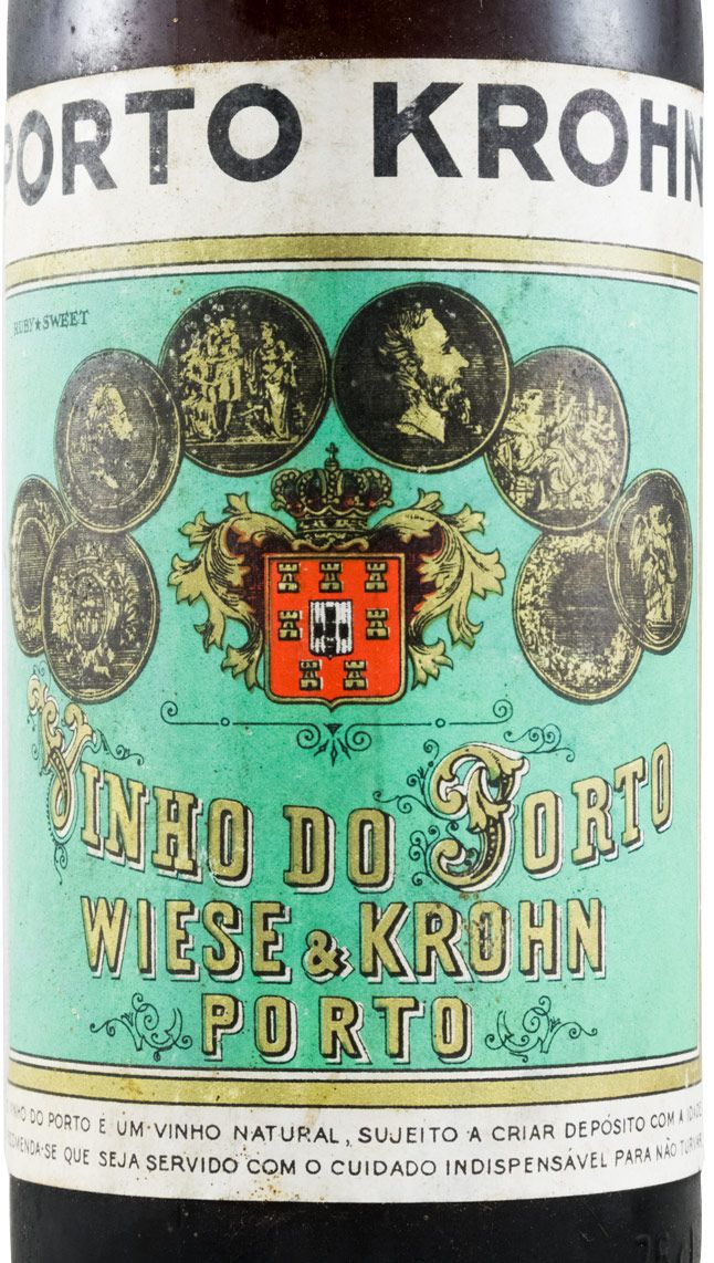 Krohn Ruby Port (green label)