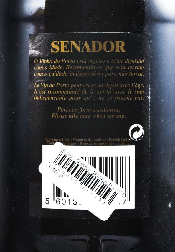Krohn Tawny Senador Port (low bottle)