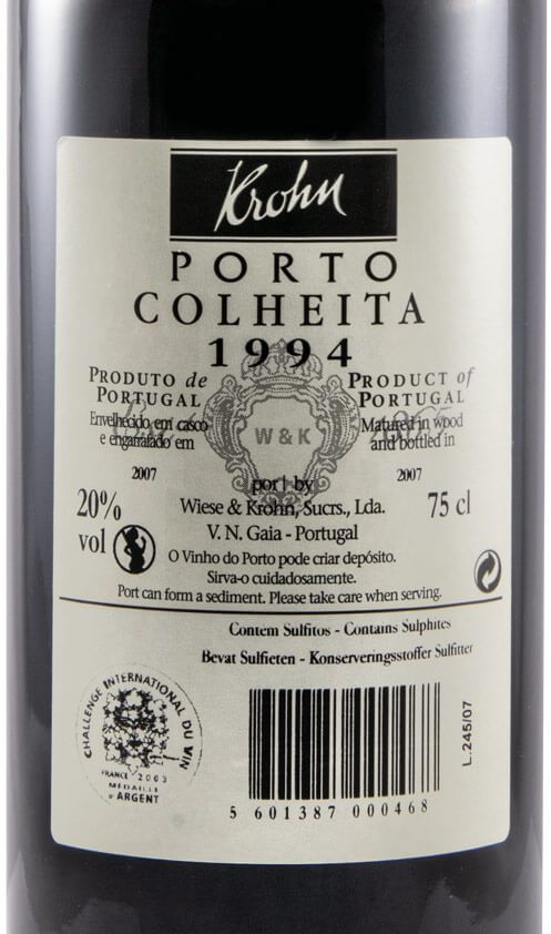 1994 Krohn Colheita Porto
