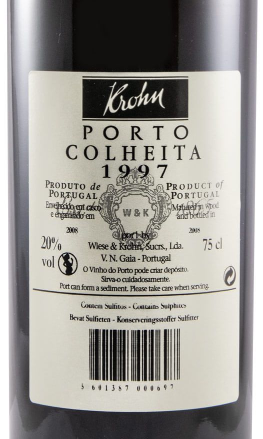 1997 Krohn Colheita Porto