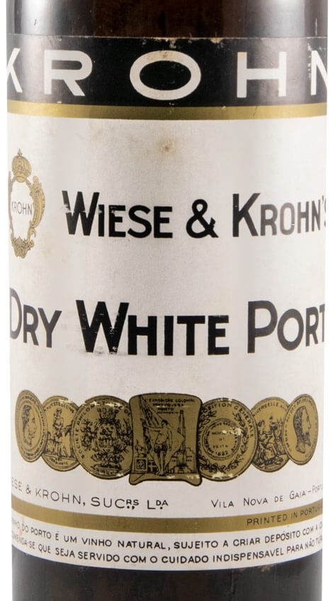 Krohn Dry Whyte Porto (garrafa antiga)