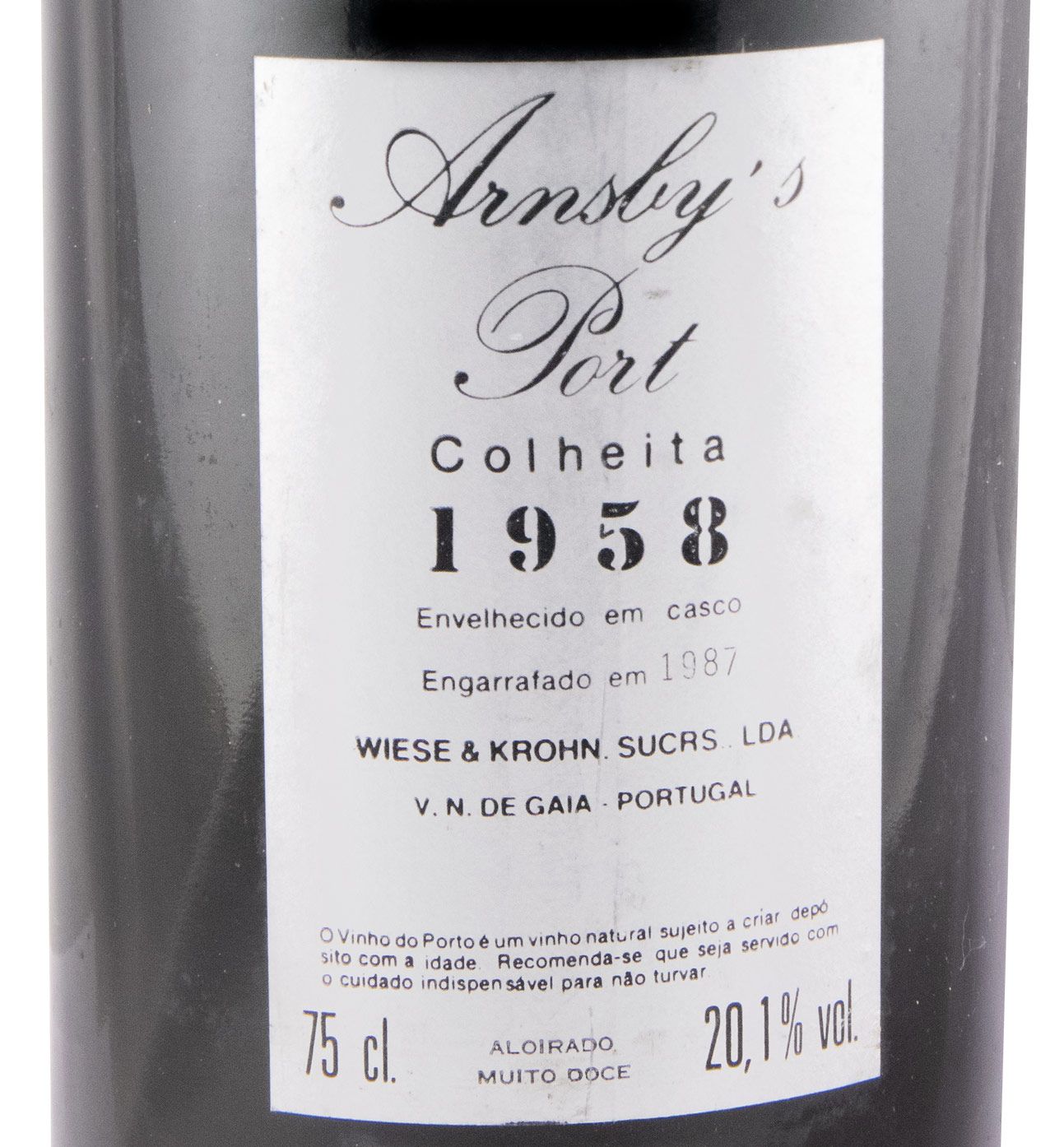 1958 Arnsby's Colheita Port