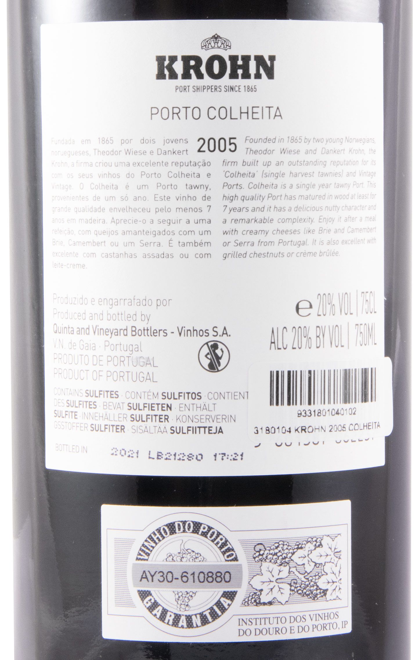 2005 Krohn Colheita Porto