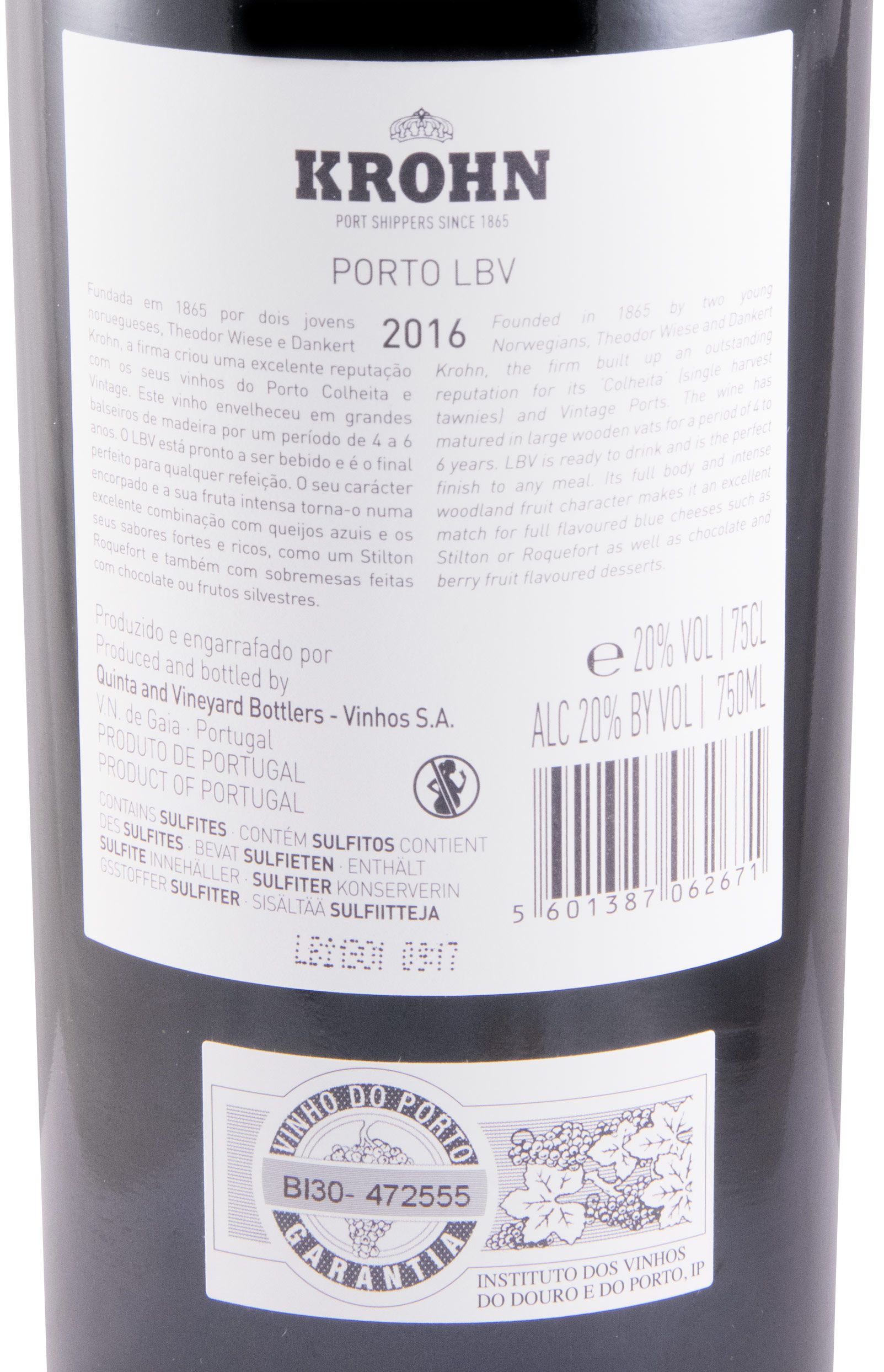 2016 Krohn LBV Porto