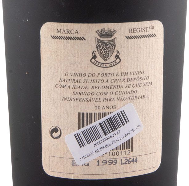 Burmester 20 years Port (former label)