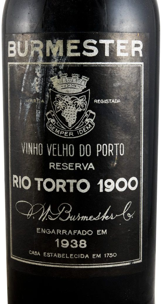 1900 Burmester Frasqueira Port (bottled in 1938)