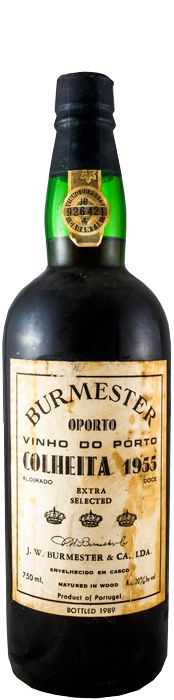 1955 Burmester Colheita Porto (rótulo antigo)