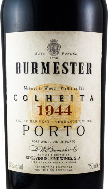 1944 Burmester Colheita Port
