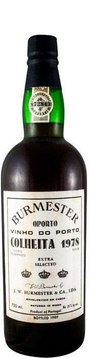 1978 Burmester Colheita Porto (rótulo antigo)