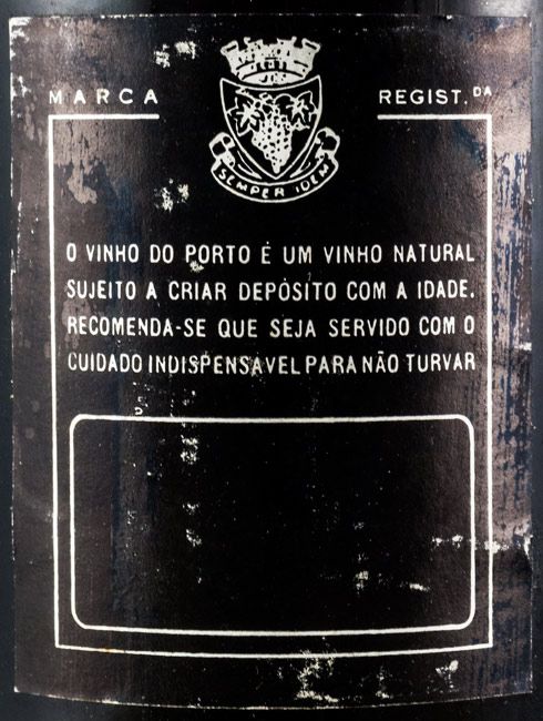 1978 Burmester Colheita Porto (rótulo antigo)