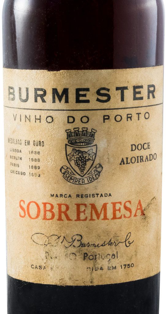 Burmester Sobremesa Doce Aloirado Porto 20cl