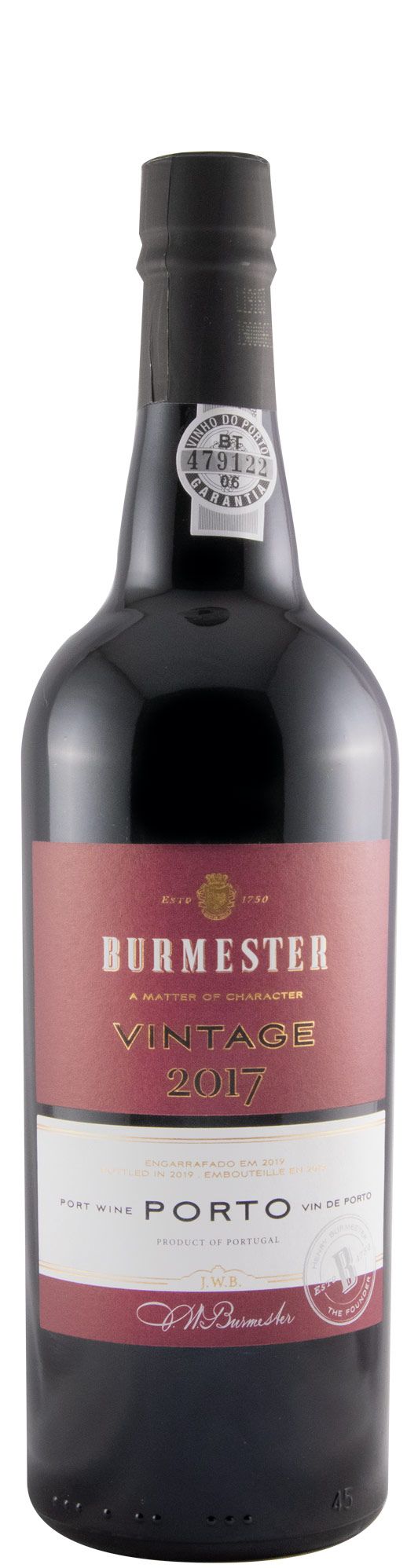 2017 Burmester Vintage Port