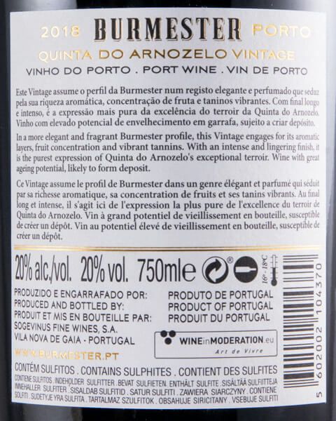 2018 Burmester Vintage Porto